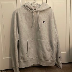 Large champion hoodie